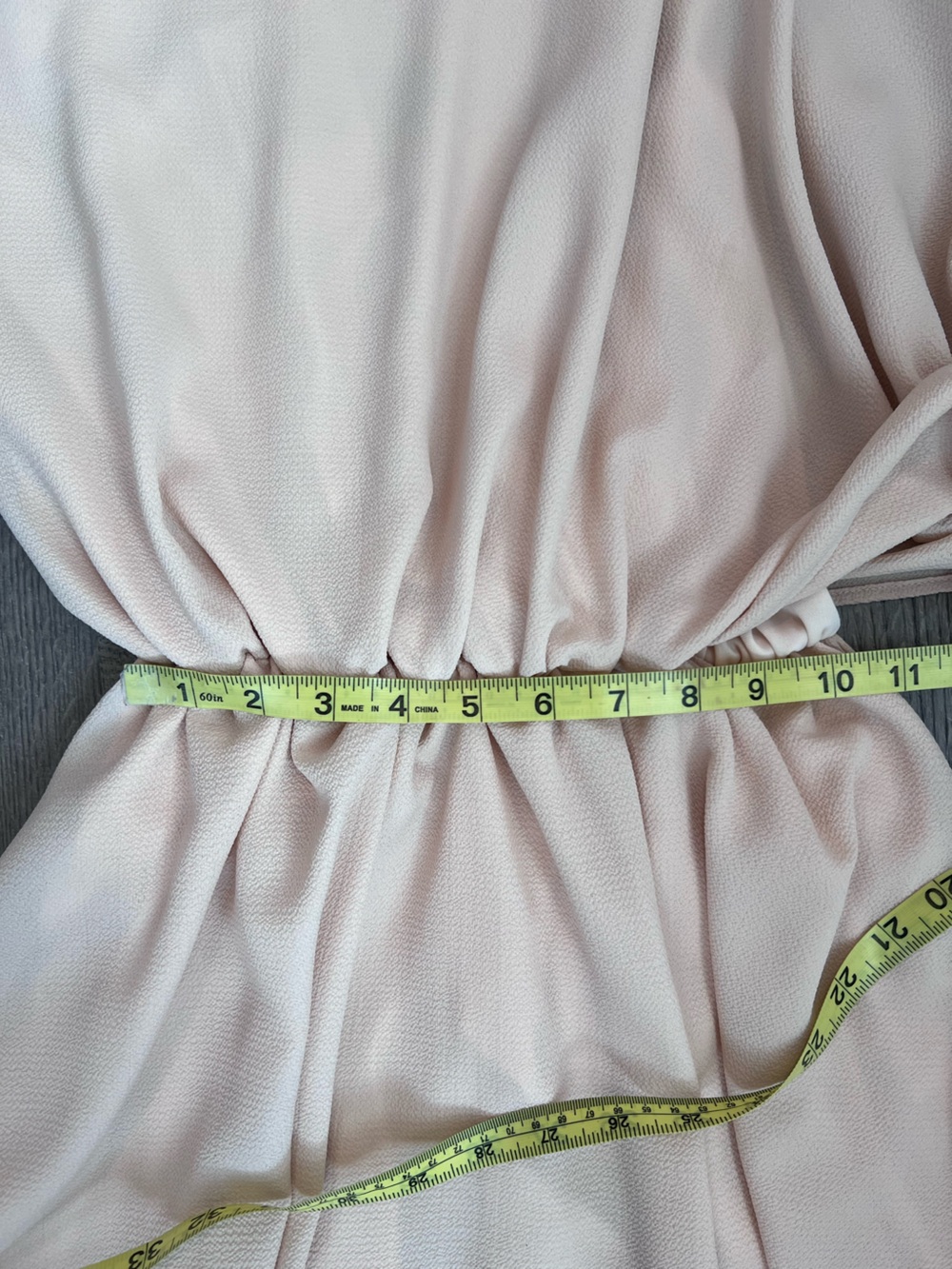 One-Shoulder mini dress in Ivory - small - Picture 4 of 8